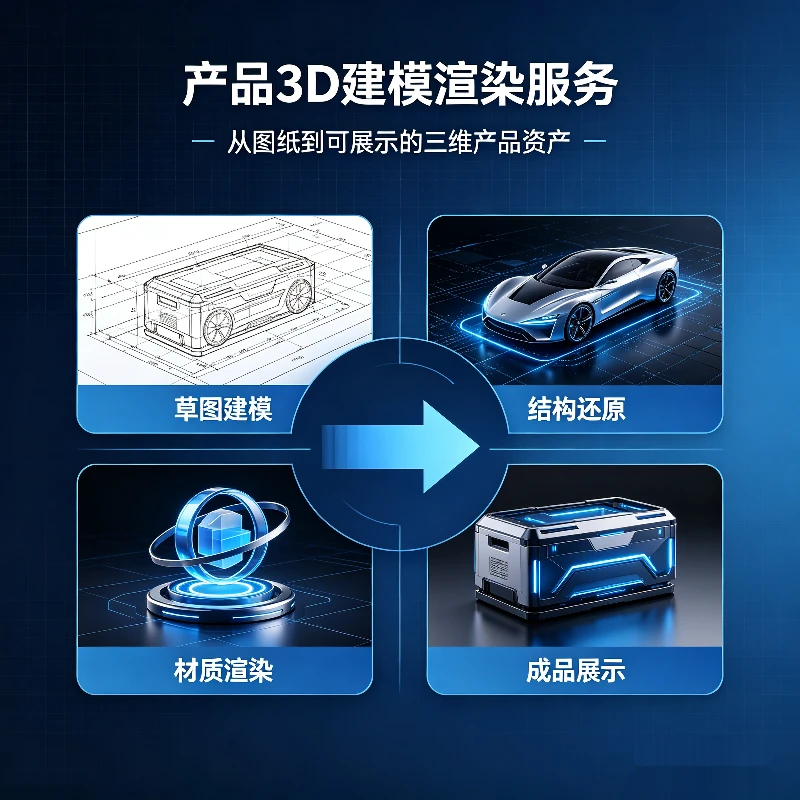 产品3D建模渲染 - 图片 3