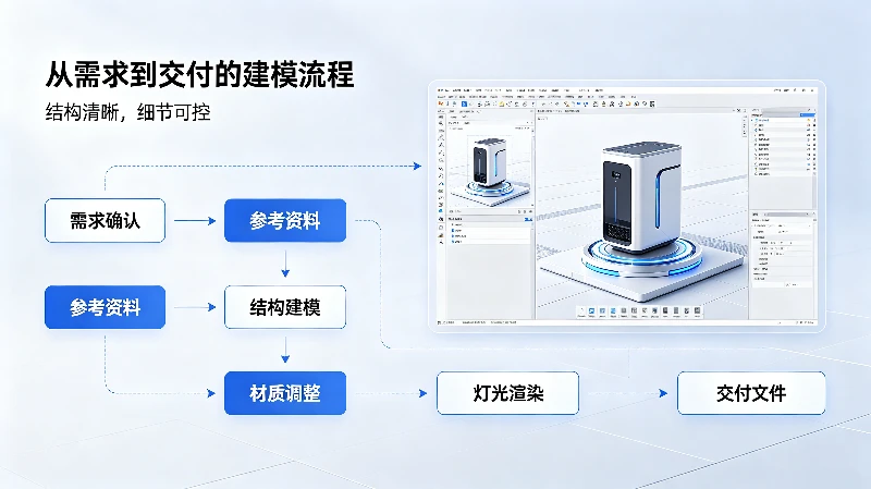 产品3D建模渲染 - 图片 4