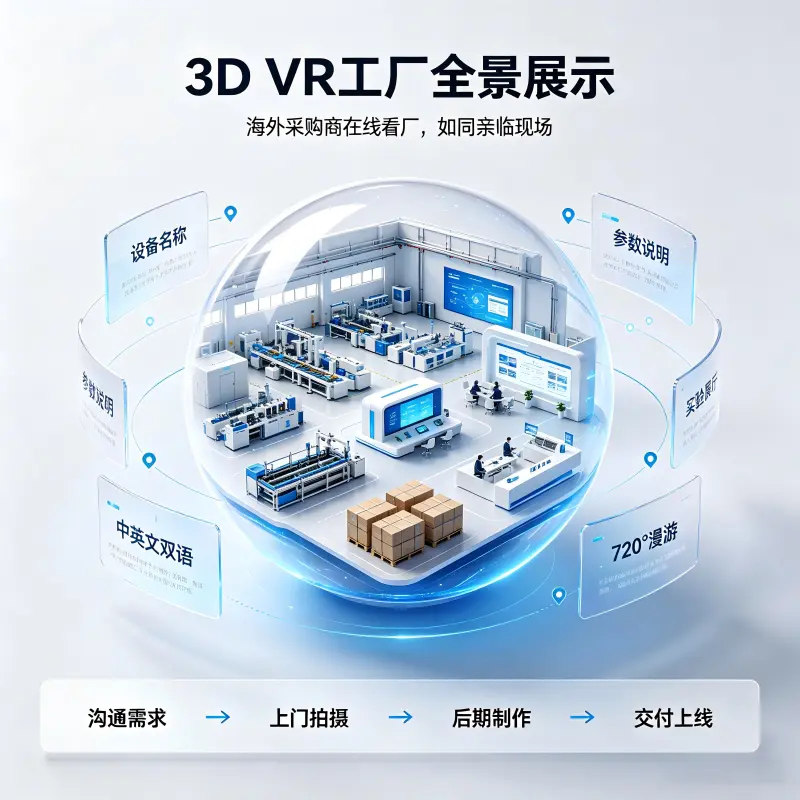3D VR工厂全景展示 - 图片 3