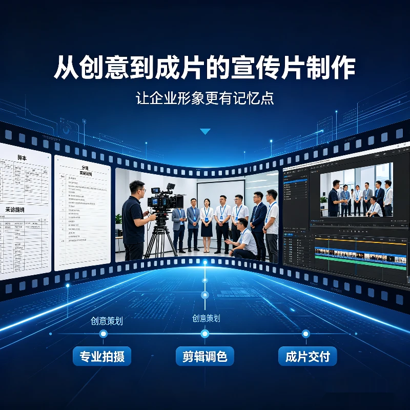 企业宣传片拍摄创业落地项目