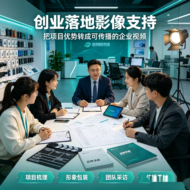 企业宣传片拍摄创业落地项目 - 图片 2