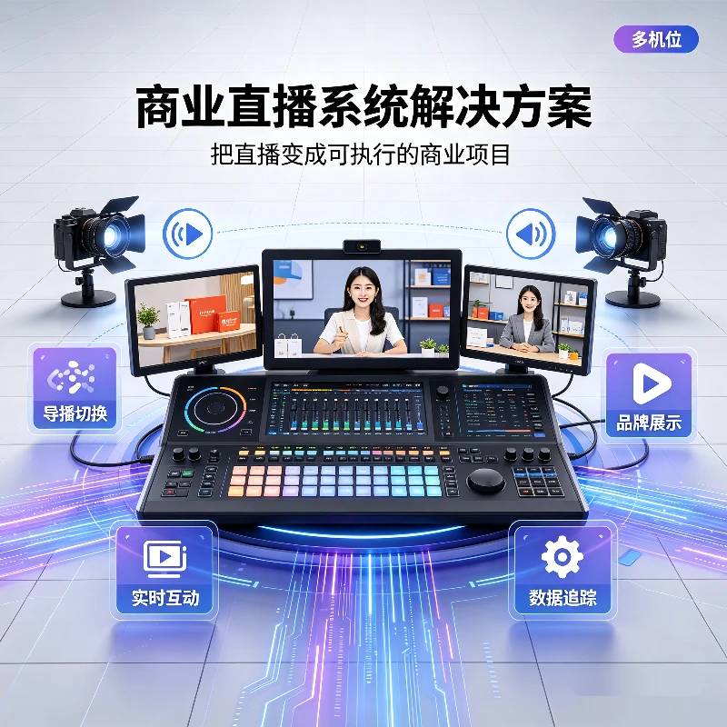 商业多机位直播创业落地项目 - 图片 2